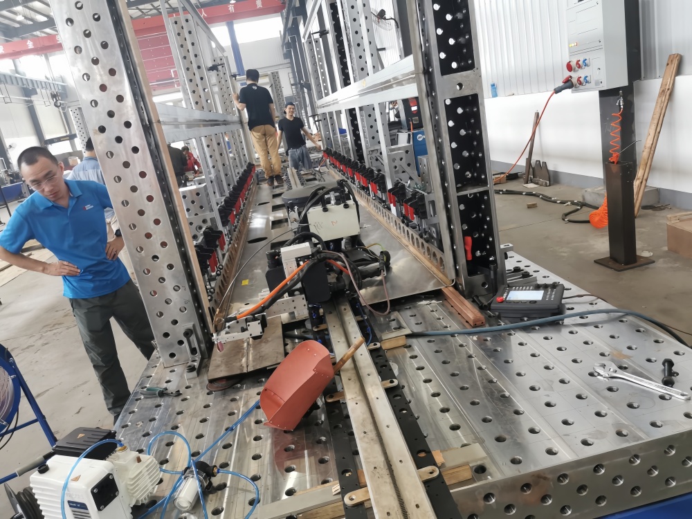 鍍鉻三維柔性焊接平臺